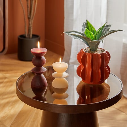 Tavolino da salotto in legno scuro e vetro | Rohome