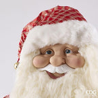 Babbo natale h.180cm con musica e movimento  | rohome