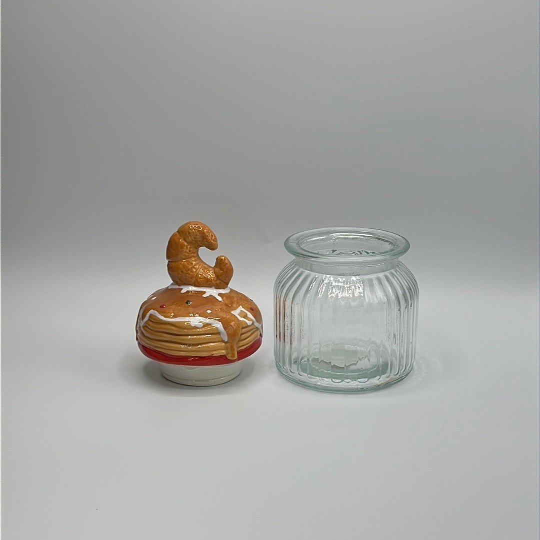 Barattolo contenitore in vetro pancake | rohome | Rohome
