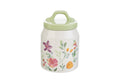 Barattolo in porcellana con fiori | rohome | Rohome