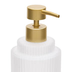 Dispenser di sapone colore trasparente in vetro opaco | Rohome