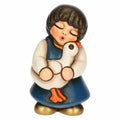 Bimba con oca Presepe Thun Blu | Rohome | Rohome
