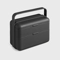Blim plus - lunchbox 2 scomparti black | rohome | Rohome