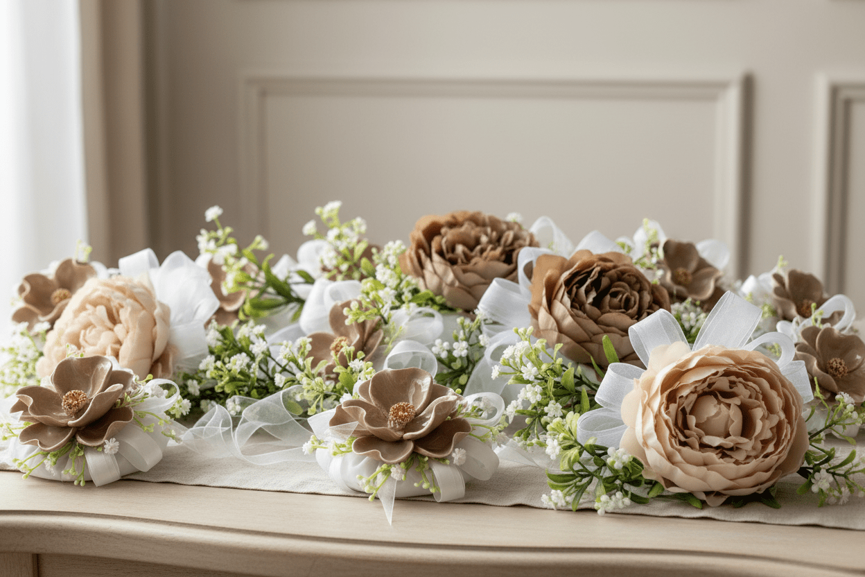 Bomboniera Cuscino con peonia in ceramica capodimonte | Rohome | Rohome