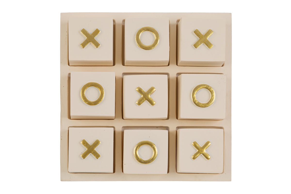 Bomboniera Gioco tris in resina 12x12cm | Rohome | Rohome