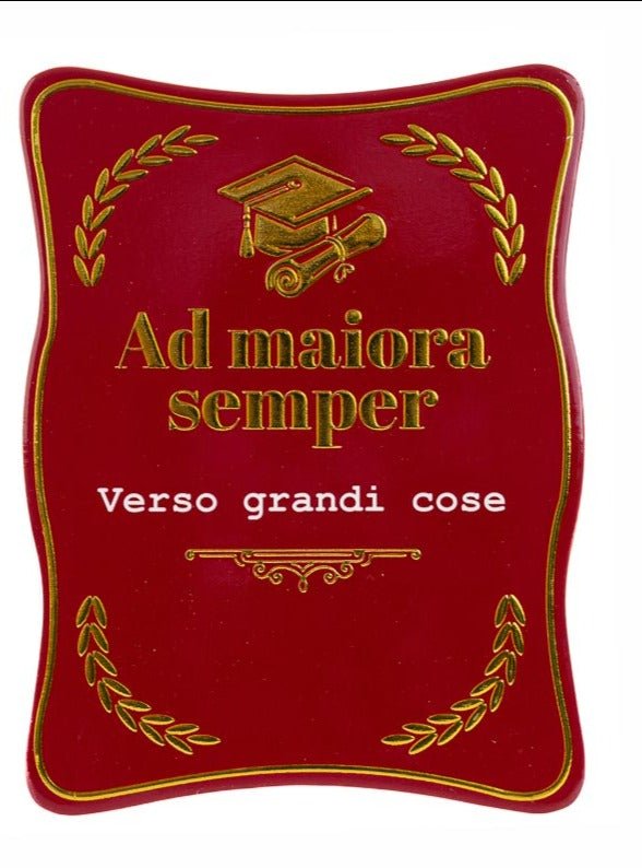 Bomboniera laurea poggia pentola con scritte | rohome