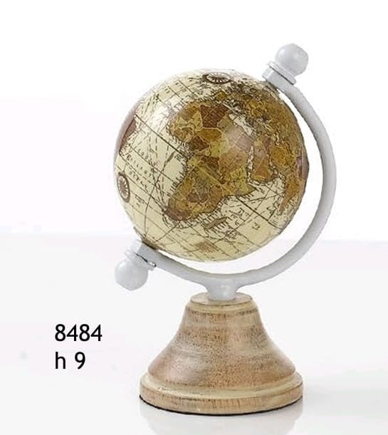 Bomboniera mappamondo in legno | Rohome