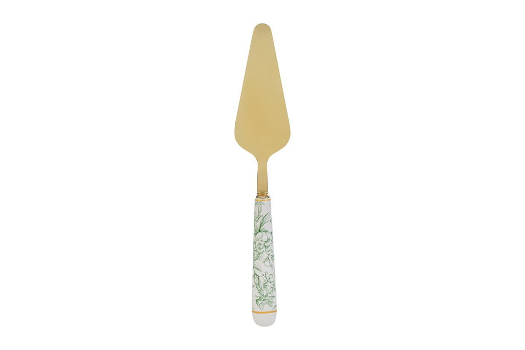 Bomboniera Paletta torta con decorazione fiori verde | Rohome | Rohome