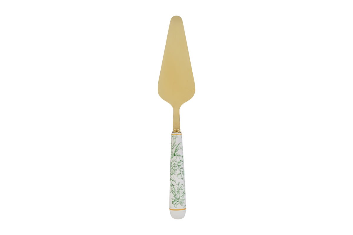 Bomboniera Paletta torta con decorazione fiori verde | Rohome | Rohome