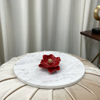 Bomboniera peonia piccola in ceramica capodimonte assortita | Rohome | Rohome