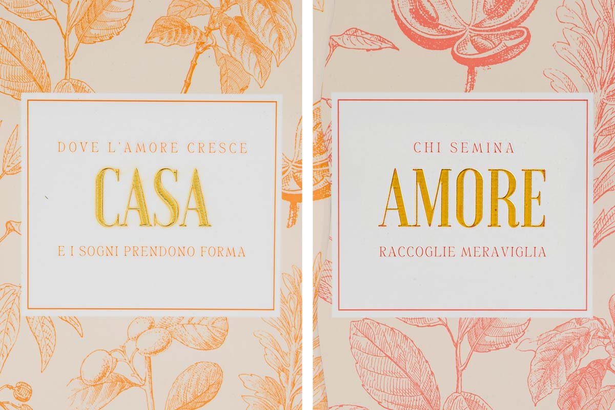 Bomboniera Poggiapentola in ceramica con scritte | Rohome | Rohome