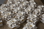 Bomboniera scatola porta confetti con peonia grande | Rohome | Rohome
