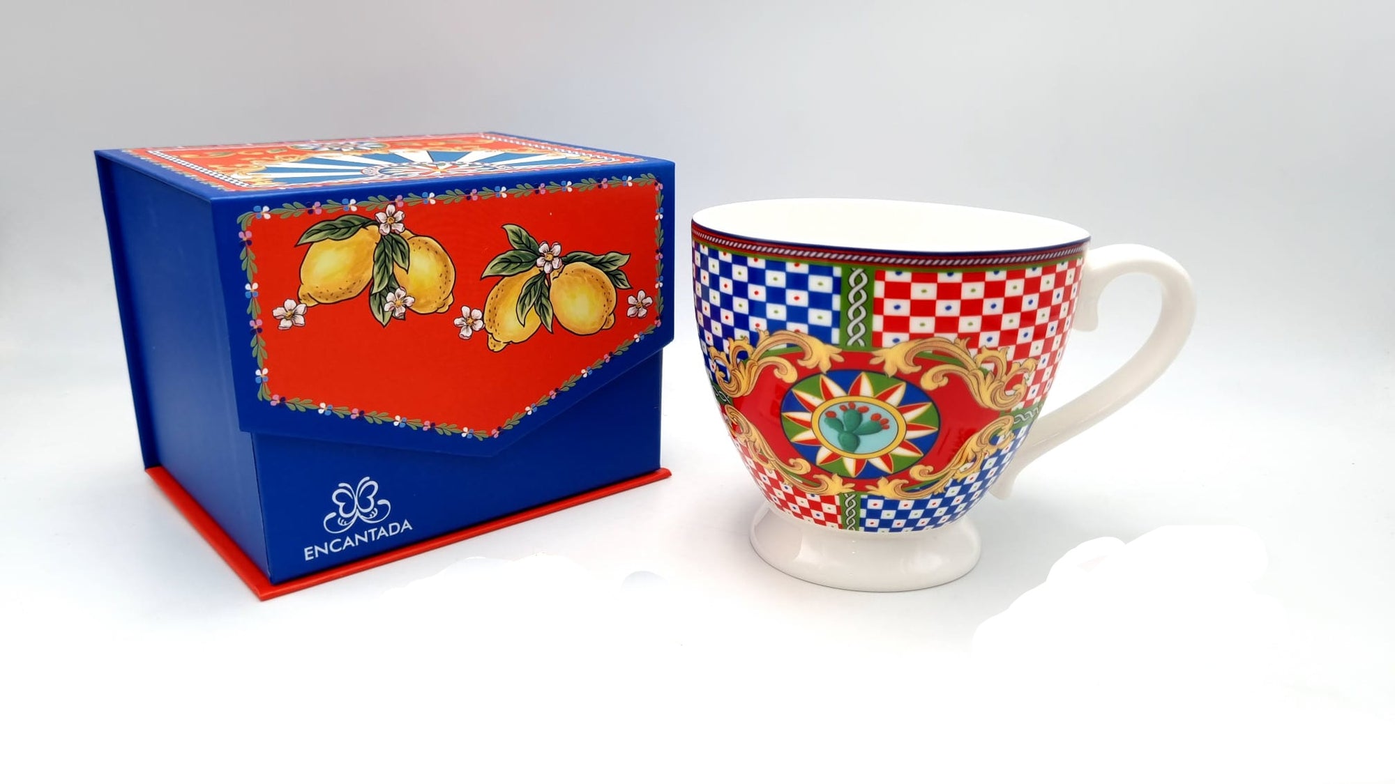 Tazza Sicily in ceramica smaltata | rohome