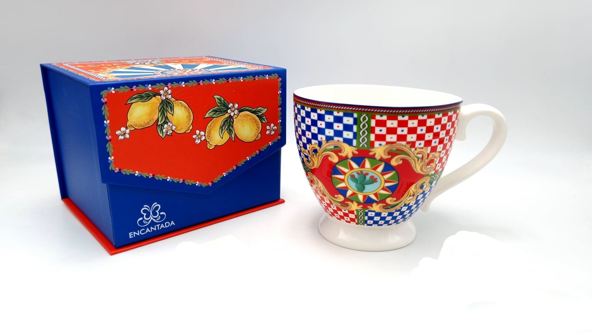 Tazza Sicily in ceramica smaltata | rohome