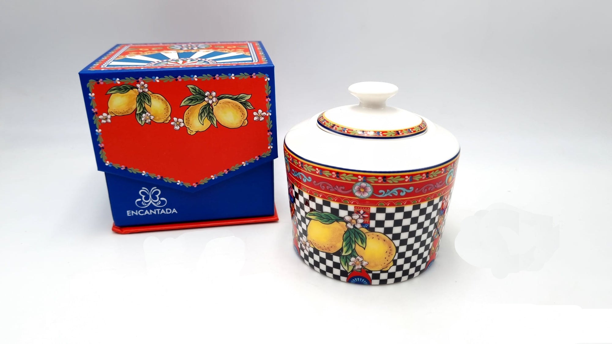 Zuccheriera Sicily in ceramica smaltata | rohome