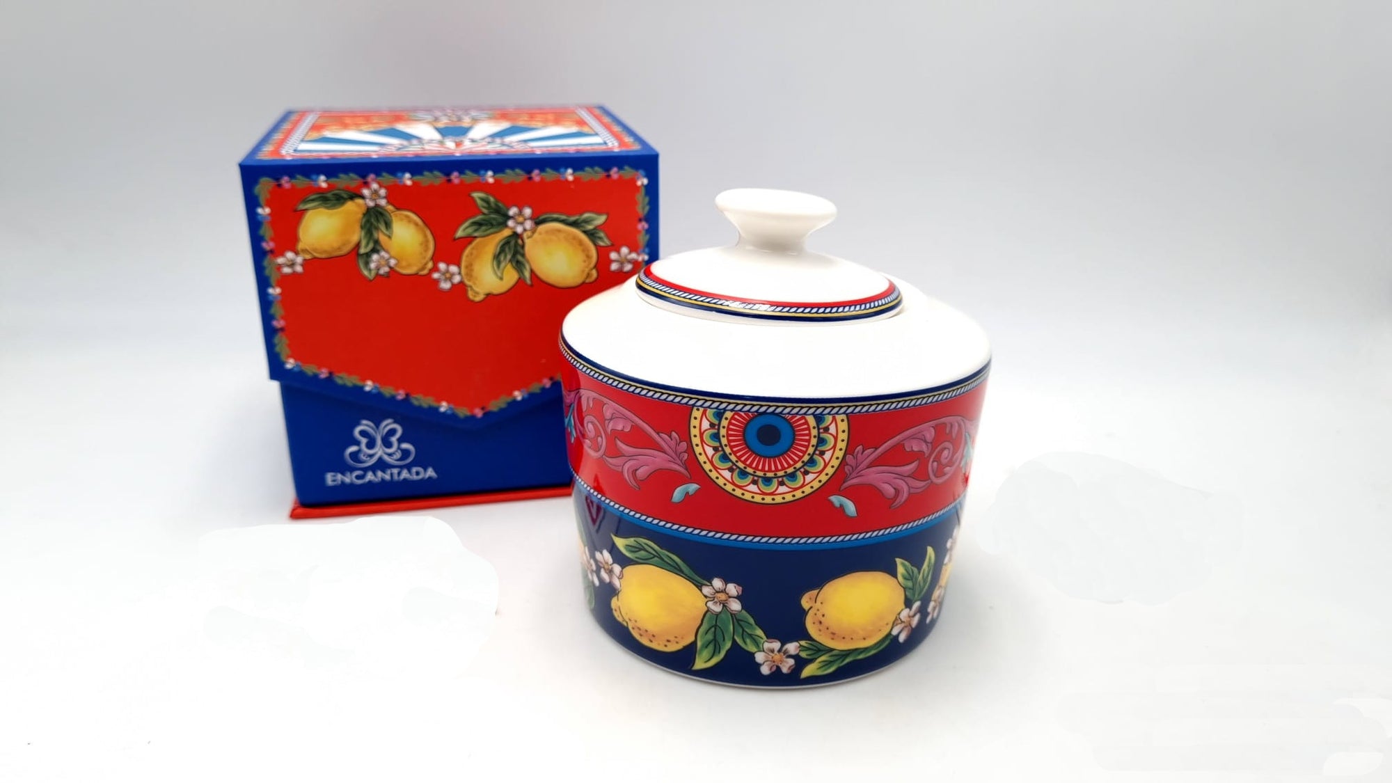 Zuccheriera Sicily in ceramica smaltata | rohome
