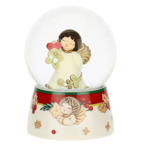 Boule de neige Thun con angelo e vischio | Rohome | Rohome