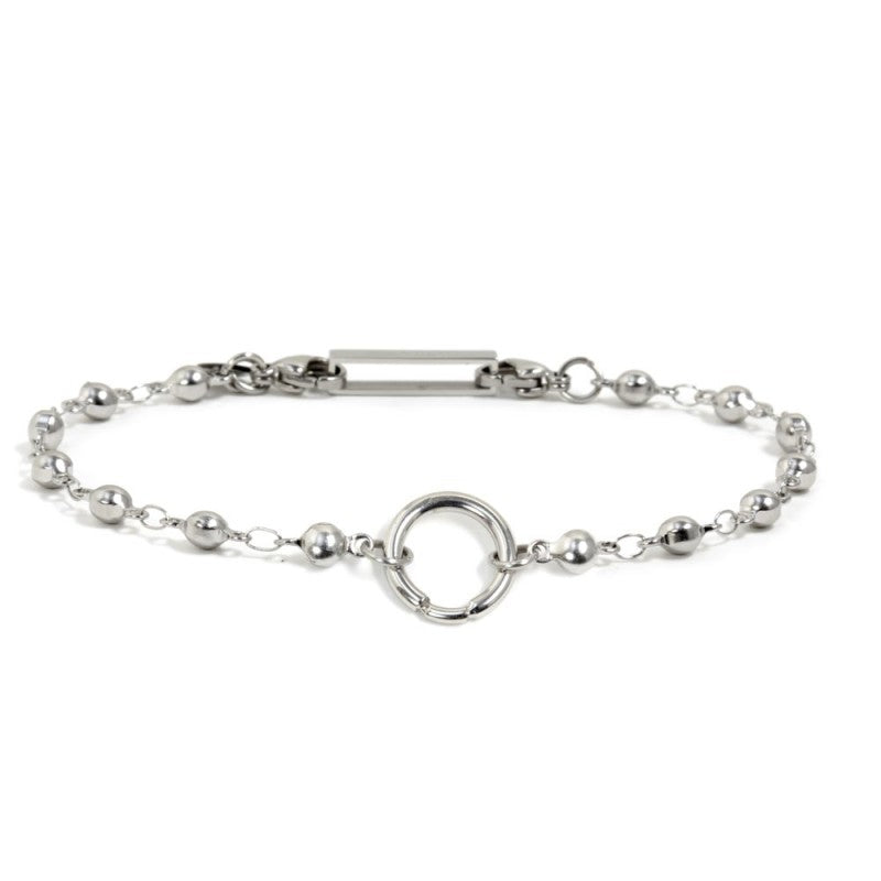 Marlù - Bracciale catena ball chain silver | Rohome