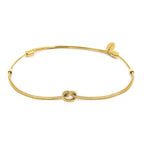 Marlù - Bracciale oro con nodo catena foxtail tg S | Rohome