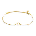 Marlù - Bracciale snake oro con nodo  tg M | Rohome