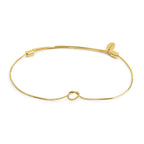 Marlù - Bracciale snake oro con nodo  tg M | Rohome