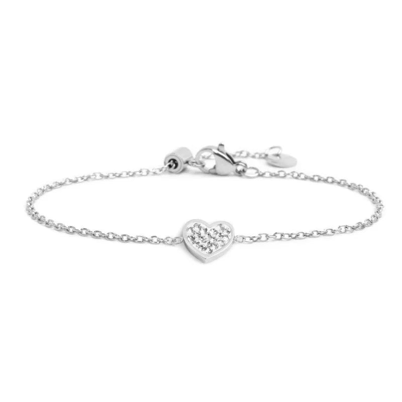 Marlù - Bracciale cuore con cristalli | Rohome
