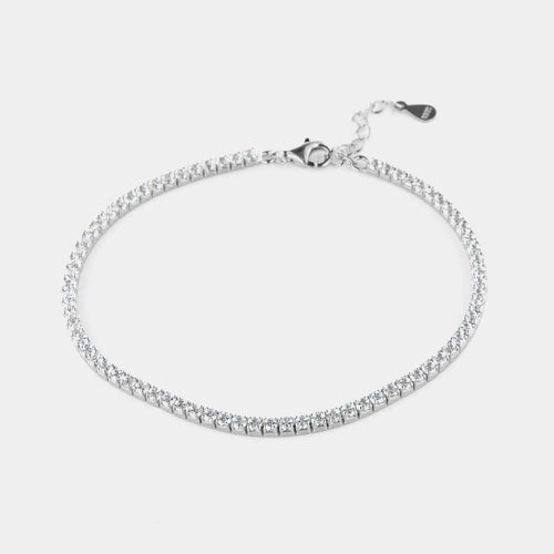 Bracciale in argento tennis con zirconi bianchi | Rohome | Rohome