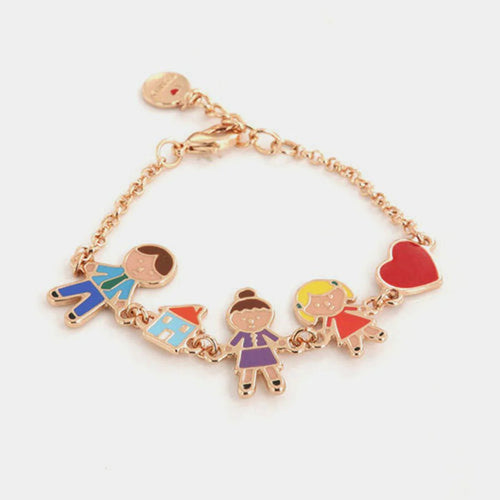 Bracciale in Metallo con ciondoli famiglia 2 | Rohome | Rohome