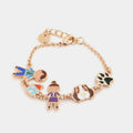 Bracciale in Metallo con ciondoli famiglia 3 | Rohome | Rohome