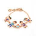 Bracciale in Metallo con ciondoli famiglia 5 | Rohome | Rohome