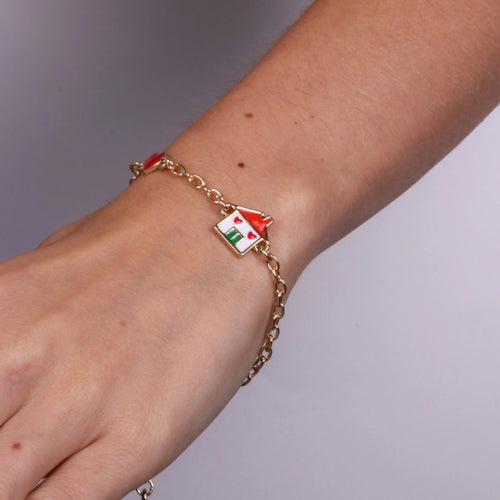Bracciale in Metallo con ciondoli famiglia 7 | Rohome | Rohome
