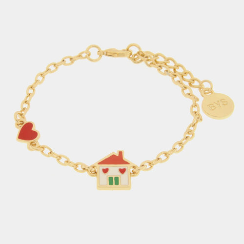 Bracciale in Metallo con ciondoli famiglia 7 | Rohome | Rohome