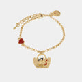 Bracciale in Metallo oro con charm coffa siciliana | Rohome | Rohome