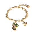 Bracciale in Metallo oro con charm testa di moro donna | Rohome | Rohome