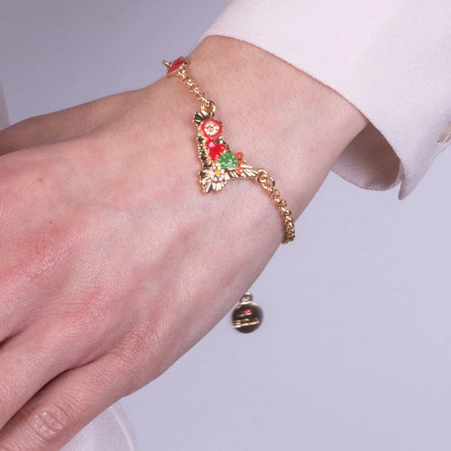 Bracciale in Metallo oro Sicilia con cactus | Rohome | Rohome