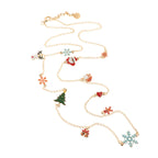 Collana in Metallo con pendenti natalizi |  Rohome