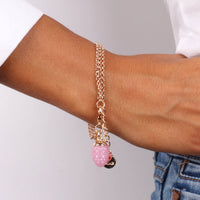 Bracciale in Metallo con pendente pigna siciliana | Rohome