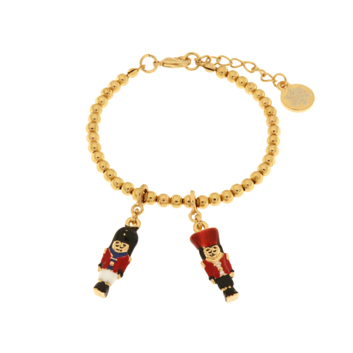 Bracciale in Metallo con schiaccianoci pendenti | Rohome