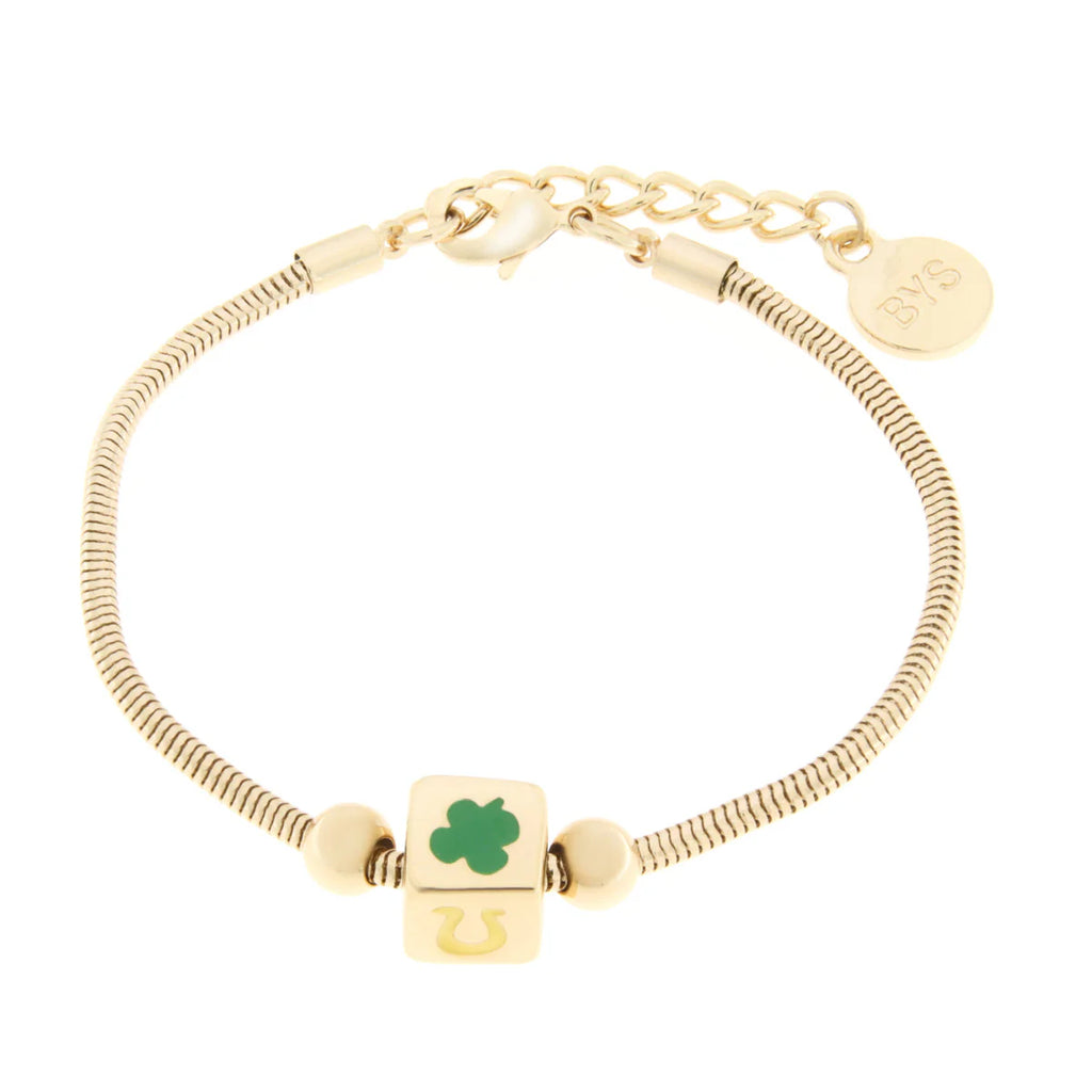 Bracciale in Metallo con dado della fortuna | Rohome