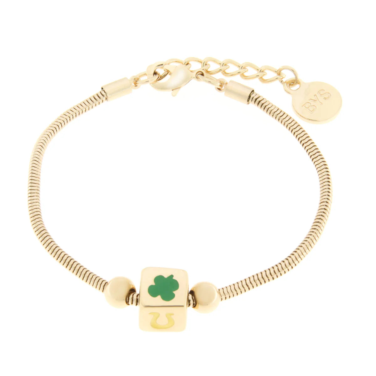 Bracciale in Metallo con dado della fortuna | Rohome