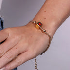Bracciale in Metallo con dado della fortuna | Rohome