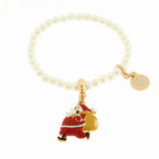 Bracciale in Metallo con babbo natale con sacco | Rohome