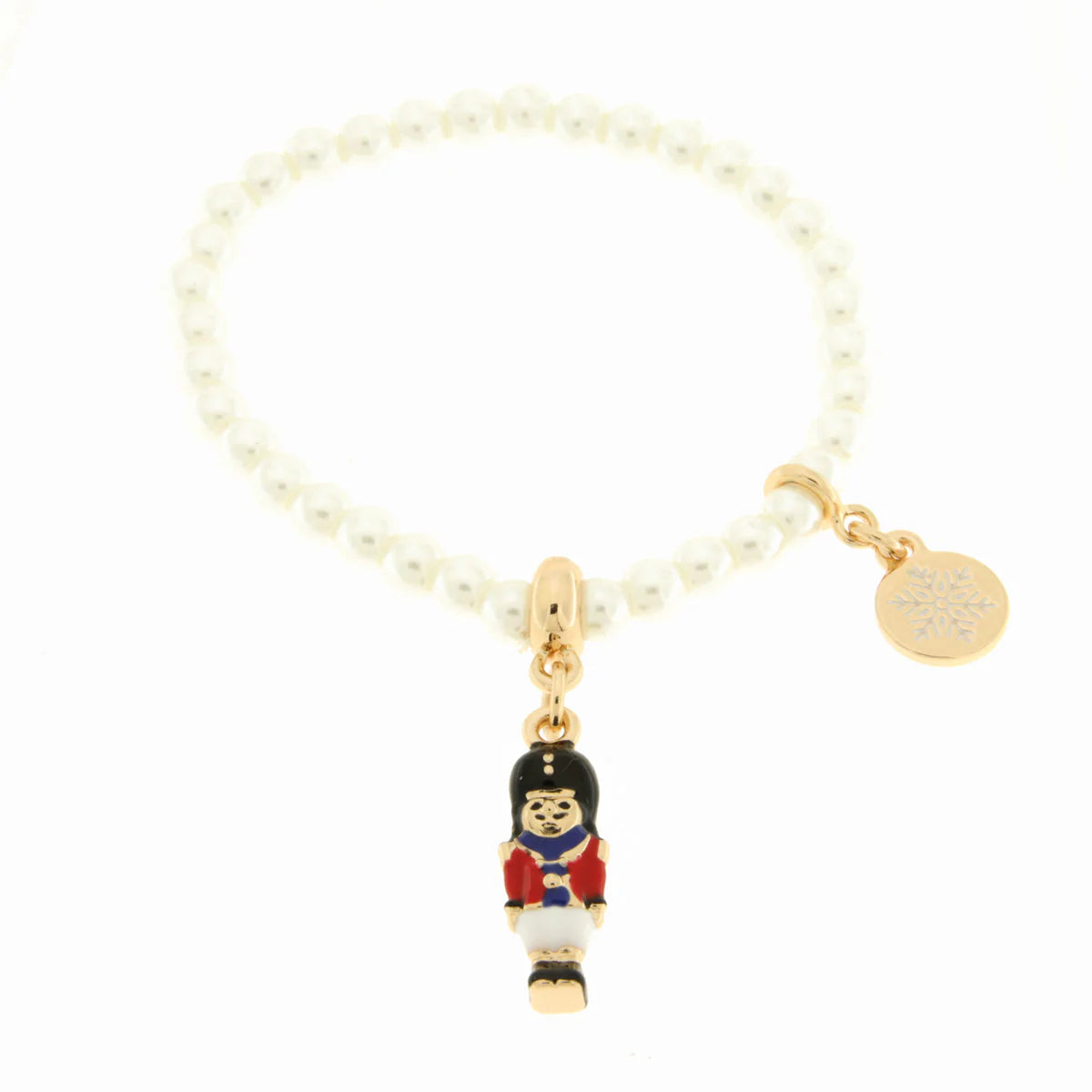 Bracciale in Metallo con soldatino pendenti | Rohome