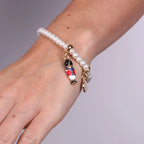Bracciale in Metallo con soldatino pendenti | Rohome