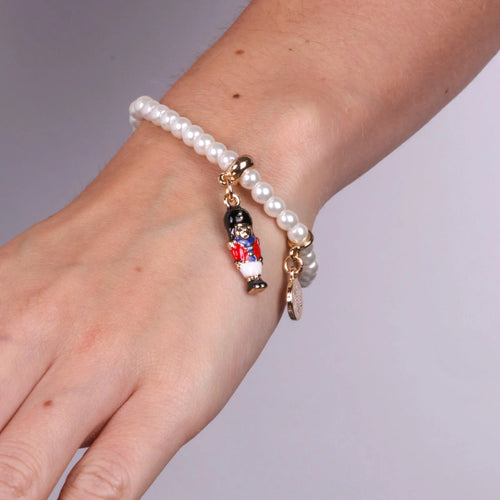 Bracciale in Metallo con soldatino pendenti | Rohome