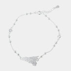 Bracciale in argento con ciondolo Sicilia e zirconi | Rohome
