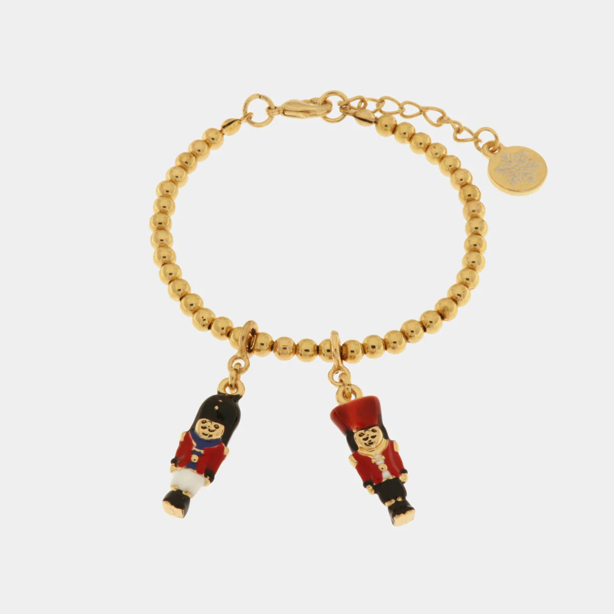 Bracciale in Metallo con schiaccianoci pendenti | Rohome