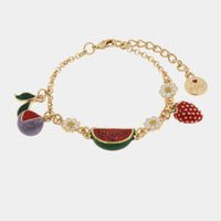 Bracciale in Metallo con pendenti frutta| Rohome
