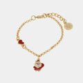 Bracciale in Metallo con babbo natale pendente | Rohome