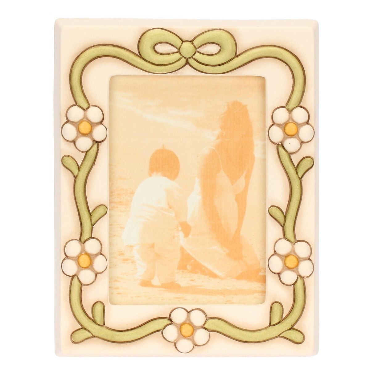 Portafoto Thun margherite medio in ceramica | Rohome